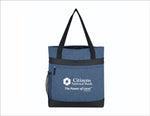 Blue Outing Tote Bag