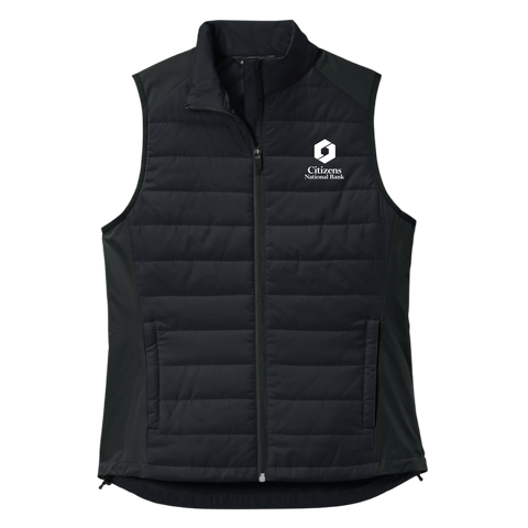 NEW! Ladies' Sport-Tek Teknical Hybrid Vest - Black