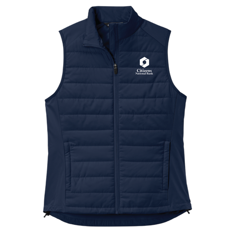 NEW! Ladies' Sport-Tek Teknical Hybrid Vest - True Navy