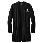 NEW! Ladies' Mercer+Mettle Open-Front Cardigan Sweater - Deep Black