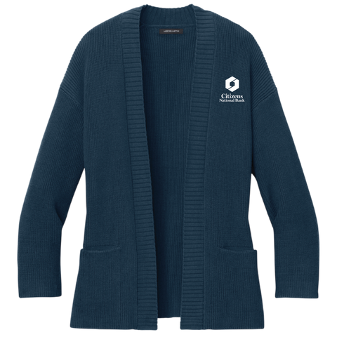 NEW! Ladies' Mercer+Mettle Open Cardi - Insignia Blue