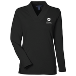 NEW! Ladies' Devon & Jones Raleigh Shawl Collar Top - Black