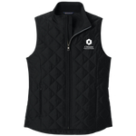 NEW! Ladies' Brooks Brothers Quilted Vest - Deep Black
