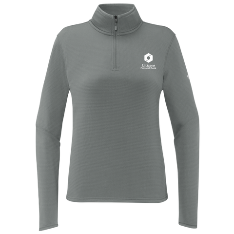 NEW! Ladies' The North Face Aim 1/4-Zip Fleece - Smoked Pearl Grey