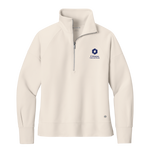 NEW! Ladies' OGIO Luuma 1/2-Zip - Light Suede