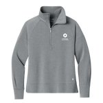 NEW! Ladies' OGIO Luuma 1/2-Zip - Petrol Grey Heather