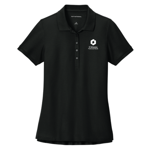NEW! Ladies' Wearever Signature Pique Polo - Deep Black