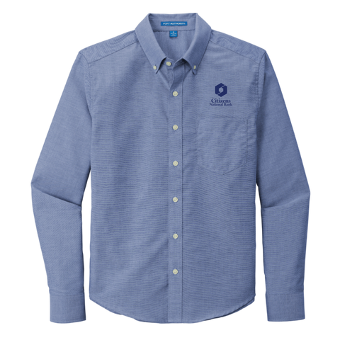 NEW! Men's Untucked Fit SuperPro Oxford Shirt - Navy