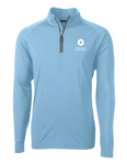 NEW! Cutter & Buck Men's Adapt Stretch 1/4-Zip Pullover - Atlas