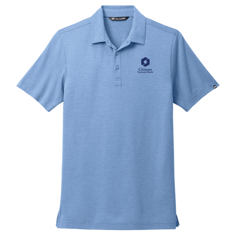 NEW! Men's TravisMathew Sunnyvale Polo - Strong Blue Heather