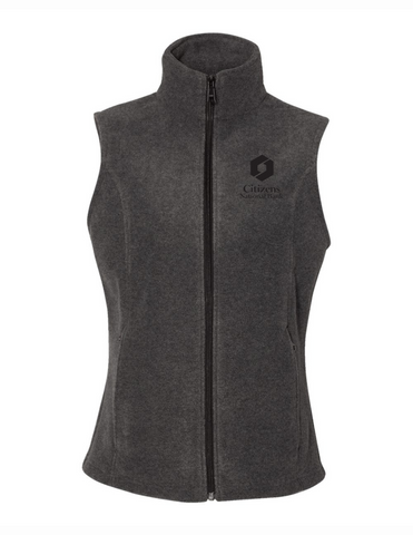 Ladies' Columbia Benton Springs Vest - Charcoal Heather