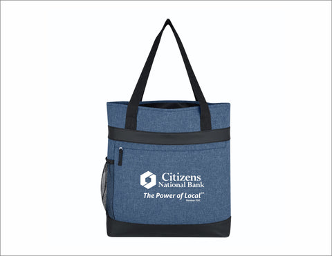 Blue Outing Tote Bag