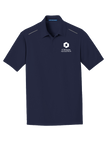 Pinpoint Mesh Polo - True Navy