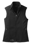 Ladies' Eddie Bauer Fleece Vest - Black