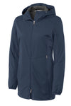 Ladies' Port Authority Active Hooded Soft Shell Jacket - Dress Blue Navy