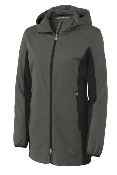 Port Authority Ladies Active Hooded Soft Shell Jacket, Product